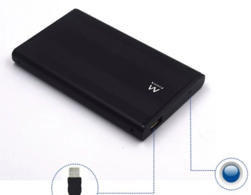 Ewent Caixa Externa USB 2.0 SATA 2,5